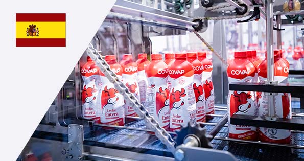 COVAP chooses Sidel for its first complete aseptic PET line